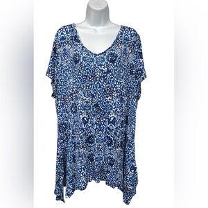 Spense foot, stretchy 3X blouse